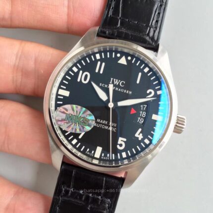 IWC Pilots Mens Watch 41mm CAL.9015 Automatic Mechanical Movement Stainless Steel Watches MKS Factory - Image 2