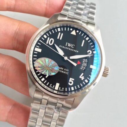 IWC Pilots Mens Watch 41mm CAL.9015 Automatic Mechanical Movement Stainless Steel Watches MKS Factory - Image 2