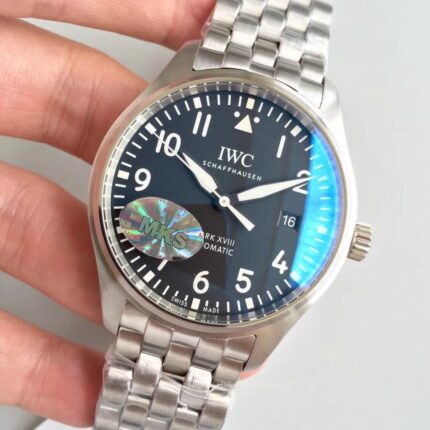 IWC Pilots Mens Watch 40mm CAL.9015 Automatic Mechanical Movement Stainless Steel Watches MKS Factory - Image 2