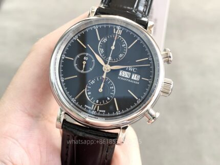 IWC Portofino Mens Watch 42mm CAL.4601 Automatic Mechanical Movement Stainless Steel Watches TW Factory - Image 3