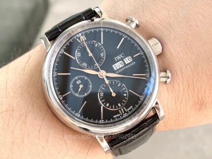 IWC Portofino Mens Watch 42mm CAL.4601 Automatic Mechanical Movement Stainless Steel Watches TW Factory - Image 2