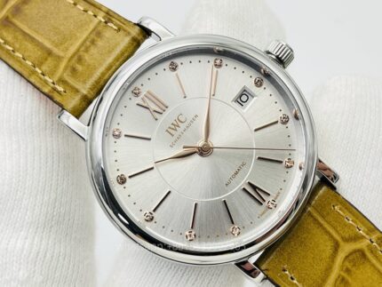 IWC Portofino Unisex Watch 37mm CAL.2892 Automatic Mechanical Movement Stainless Steel Watches - Image 4