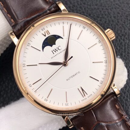 IWC Portofino Mens Watch 40mm CAL.35800 Automatic Mechanical Movement Stainless Steel Watches MKS Factory - Image 4