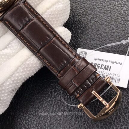 IWC Portofino Mens Watch 40mm CAL.35800 Automatic Mechanical Movement Stainless Steel Watches MKS Factory - Image 9