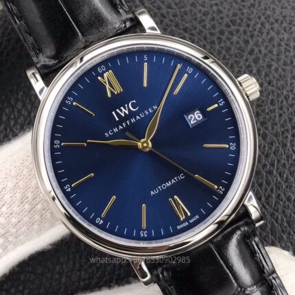 IWC Portofino Mens Watch 40mm CAL.35111 Automatic Mechanical Movement Stainless Steel Watches FK Factory - Image 4
