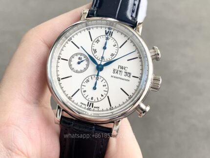 IWC Portofino Mens Watch 42mm CAL.4601 Automatic Mechanical Movement Stainless Steel Watches TW Factory - Image 3