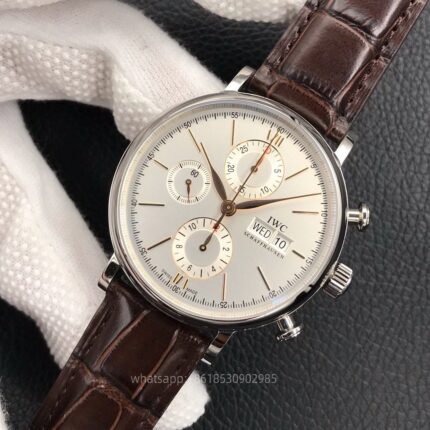 IWC Portofino Mens Watch 42mm CAL.79320 Automatic Mechanical Movement Stainless Steel Watches ZF Factory - Image 4