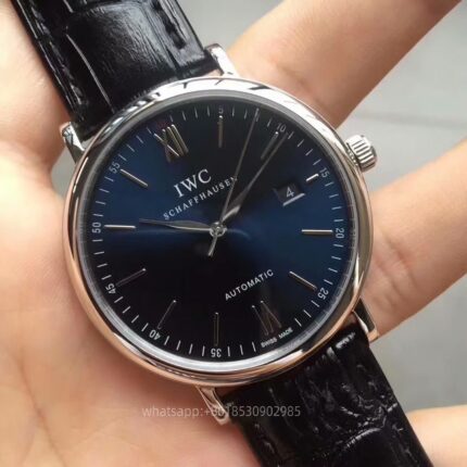 IWC Portofino Mens Watch 40mm CAL.35111 Automatic Mechanical Movement Stainless Steel Watches - Image 3