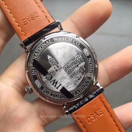 IWC Portofino Mens Watch 40mm CAL.35111 Automatic Mechanical Movement Stainless Steel Watches - Image 8