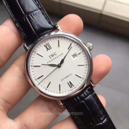 IWC Portofino Mens Watch 40mm CAL.35111 Automatic Mechanical Movement Stainless Steel Watches - Image 4