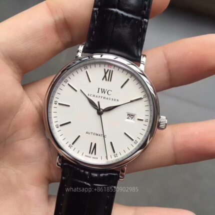 IWC Portofino Mens Watch 40mm CAL.35111 Automatic Mechanical Movement Stainless Steel Watches - Image 3