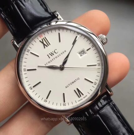 IWC Portofino Mens Watch 40mm CAL.35111 Automatic Mechanical Movement Stainless Steel Watches - Image 2