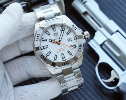 Tag Heuer Aquaracer Watch 43mm CAL.5 Automatic Mechanical Movement Stainless Steel Watches - Image 4