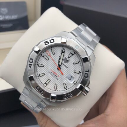 Tag Heuer Aquaracer Mens Watch 43mm CAL.2824 Automatic Mechanical Movement Stainless Steel Watches V6 Factory - Image 4