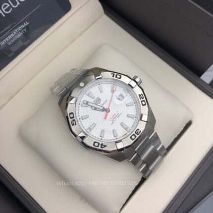 Tag Heuer Aquaracer Mens Watch 43mm CAL.2824 Automatic Mechanical Movement Stainless Steel Watches V6 Factory - Image 6