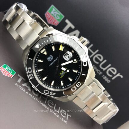 Tag Heuer Aquaracer Mens Watch 43mm CAL.2824 Automatic Mechanical Movement Stainless Steel Watches V6 Factory - Image 4