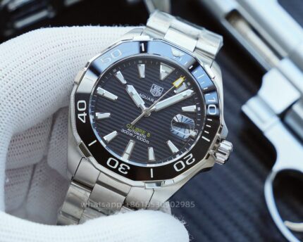 Tag Heuer Aquaracer Watch 43mm CAL.5 Automatic Mechanical Movement Stainless Steel Watches - Image 4