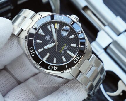 Tag Heuer Aquaracer Watch 43mm CAL.5 Automatic Mechanical Movement Stainless Steel Watches - Image 5