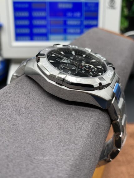 Tag Heuer Aquaracer Mens Watch 43mm Quartz Movement Stainless Steel Watches - Image 4