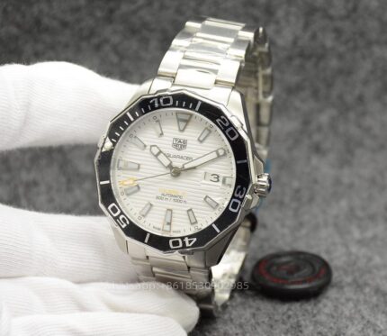 Tag Heuer Aquaracer Mens Watch 40.5mm CAL.5 Automatic Mechanical Movement Stainless Steel Watches V6 Factory - Image 5
