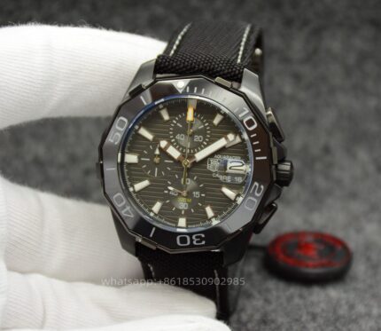 Tag Heuer Aquaracer Mens Watch 44mm Quartz Movement Stainless Steel Watches - Image 3