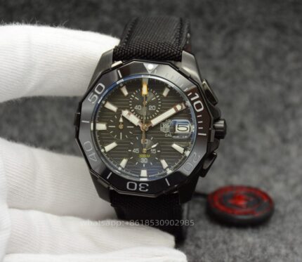 Tag Heuer Aquaracer Mens Watch 44mm Quartz Movement Stainless Steel Watches - Image 4