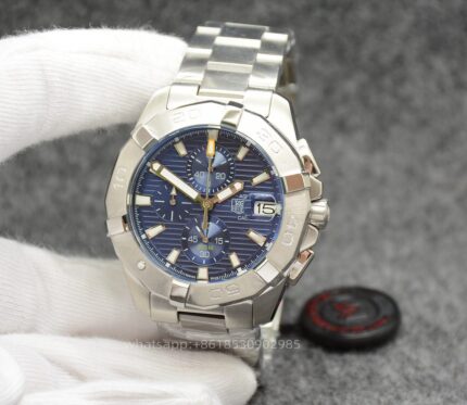 Tag Heuer Aquaracer Mens Watch 44mm Quartz Movement Stainless Steel Watches - Image 7