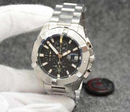 Tag Heuer Aquaracer Mens Watch 44mm Quartz Movement Stainless Steel Watches - Image 6