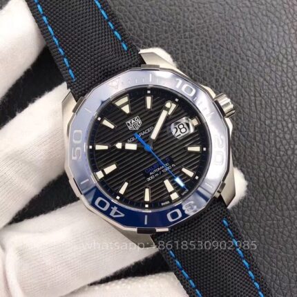 Tag Heuer Aquaracer Mens Watch 43mm CAL.2824 Automatic Mechanical Movement Stainless Steel Watches V6 Factory - Image 2