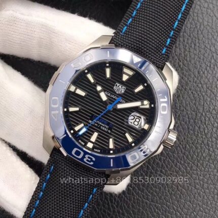 Tag Heuer Aquaracer Mens Watch 43mm CAL.2824 Automatic Mechanical Movement Stainless Steel Watches V6 Factory - Image 3