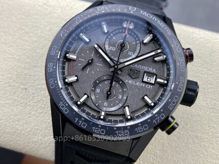 Tag Heuer Carrera Mens Watch 43mm CAL.2824 Automatic Mechanical Movement Stainless Steel Watches XF Factory - Image 3