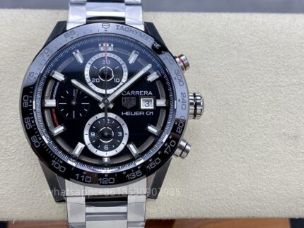 Tag Heuer Carrera Mens Watch 43mm CAL.2824 Automatic Mechanical Movement Stainless Steel Watches XF Factory