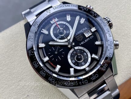 Tag Heuer Carrera Mens Watch 43mm CAL.2824 Automatic Mechanical Movement Stainless Steel Watches XF Factory - Image 5