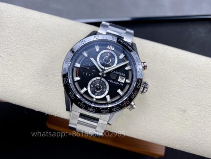 Tag Heuer Carrera Mens Watch 43mm CAL.2824 Automatic Mechanical Movement Stainless Steel Watches XF Factory - Image 2