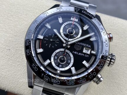 Tag Heuer Carrera Mens Watch 43mm CAL.2824 Automatic Mechanical Movement Stainless Steel Watches XF Factory - Image 4