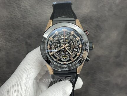 Tag Heuer Carrera Mens Watch 45mm CAL.2824 Automatic Mechanical Movement Stainless Steel Watches XF Factory