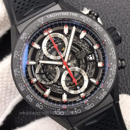 Tag Heuer Carrera Mens Watch 43mm CAL.2824 Automatic Mechanical Movement Stainless Steel Watches XF Factory - Image 4