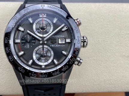 Tag Heuer Carrera Mens Watch 43mm CAL.2824 Automatic Mechanical Movement Stainless Steel Watches XF Factory