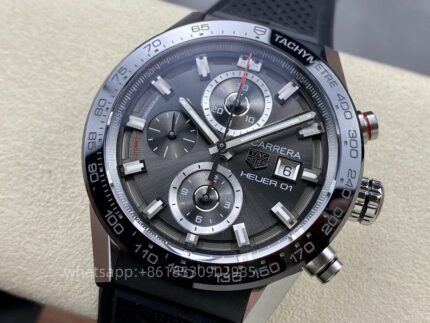 Tag Heuer Carrera Mens Watch 43mm CAL.2824 Automatic Mechanical Movement Stainless Steel Watches XF Factory - Image 2