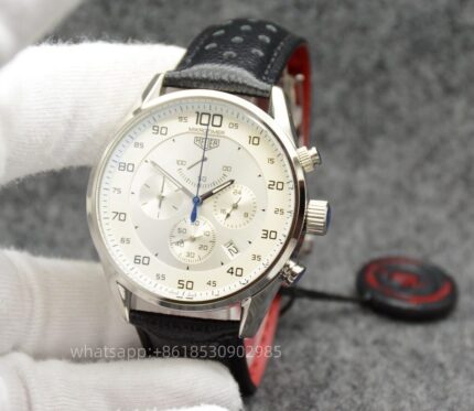 Tag Heuer Carrera Mens Watch 44mm Quartz movement Stainless Steel Watches - Image 2