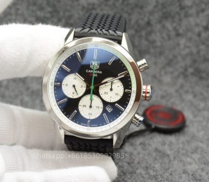 Tag Heuer Carrera Watch 46mm Quartz movement Stainless Steel Watches