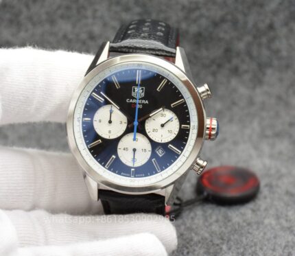 Tag Heuer Carrera Watch 46mm Quartz movement Stainless Steel Watches - Image 2