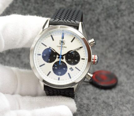 Tag Heuer Carrera Watch 46mm Quartz movement Stainless Steel Watches - Image 4