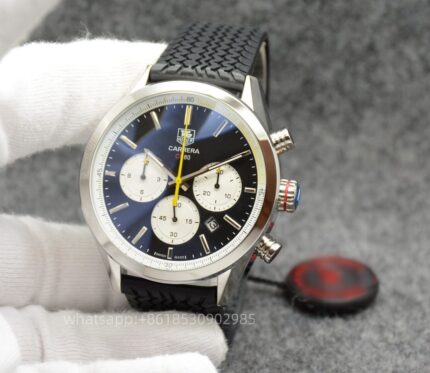 Tag Heuer Carrera Watch 46mm Quartz movement Stainless Steel Watches - Image 5