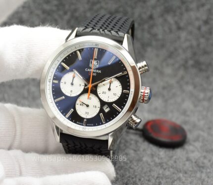 Tag Heuer Carrera Watch 46mm Quartz movement Stainless Steel Watches - Image 7