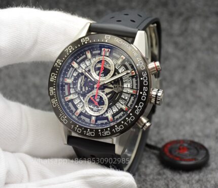 Tag Heuer Carrera Mens Watch 44mm CAL.2824 Automatic Mechanical Movement Stainless Steel Watches - Image 4