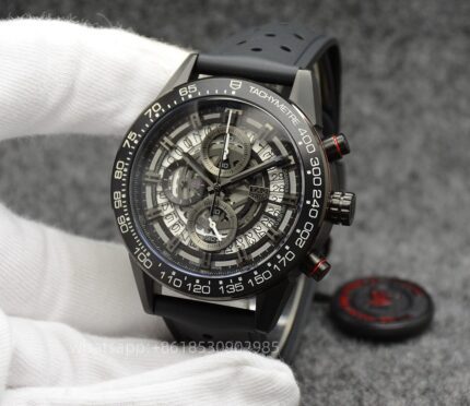 Tag Heuer Carrera Mens Watch 44mm CAL.2824 Automatic Mechanical Movement Stainless Steel Watches - Image 6