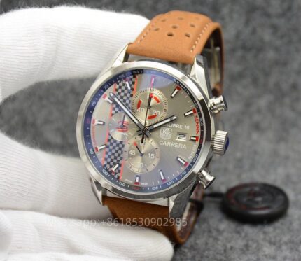 Tag Heuer Carrera Mens Watch 44.5mm CAL.2824 Automatic Mechanical Movement Stainless Steel Watches - Image 4