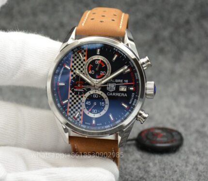 Tag Heuer Carrera Mens Watch 44.5mm CAL.2824 Automatic Mechanical Movement Stainless Steel Watches - Image 5