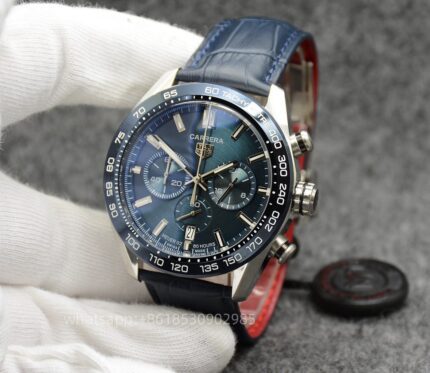 Tag Heuer Carrera Mens Watch 43mm Quartz movement Stainless Steel Watches - Image 6